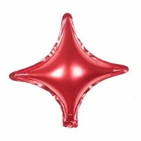 Шар мини фигура Сириус красный  9"\23 см